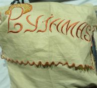 Pyjama case, and linen embroidered on front