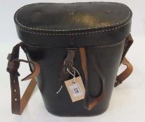 WWII German binoculars, made by Leitz (BEH) no. 469922, 7x50, in leather case, case marked 1944