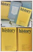 Two boxes of "History, The Journal of the Historical Association", dating from the '50s, '60s and '