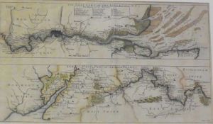 Map by I. Harris
The East part of the River Thames and the West part of the River Thames, 24 x