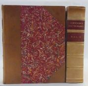 Fine Binding -The Dictionary of the English Language in two volumes etc., the ninth edition