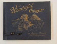 "Wonderful Egypt" forty eight artistic pictures in heliogravure, includes pencil drawing Cairo