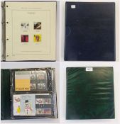 Green album GB presentation packs and FDCs 1981 - 2005 (Â£3 mint), (2)