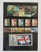 Ten Royal Mail year packs, two sheets mint 1994 - 2004