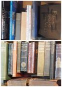 Various book on clock collecting, various other volumes, Atkinson "Ganot's Physics", Townsend,
