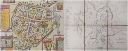 Map 
"Central portions of South Australia", possibly Johnston, Edinburgh, (1880), 15.5 x 13.5 cm