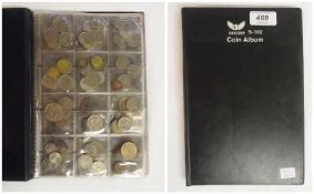 Accumulation of coins of the world, to include Turkey, United Arab Emirates, America etc.