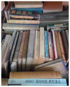 Large quantity of books relating to religion, Christianity, various novels, (2 boxes)