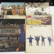 Quantity of records to include:- The Beatles "Sct. Peppers Lonely Heart Club Band" (2), "Help!", "