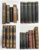 Fine bindings - Poetry including "The works of Walter Scott" in four vols, published Oliphant,