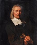 After Jacob Huysmans, Portrait of Izaak Walton, Oil on canvas, 76 x 63 cm (30 x 24 3/4 in) The