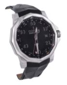 Corum, Admiral’s Cup GMT, a gentleman’s stainless steel wristwatch, ref. 01.0055 2238827, no. 0279/