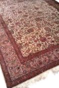 A Tabriz carpet, approximately 398 x 298cm (see illustration on website)