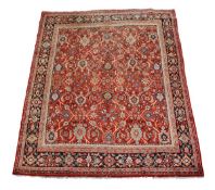 A Mahal carpet, approximately 202cm x 374cm