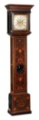 An unusual William III ebony and Arabesque marquetry eight-day longcase clock John Wise, London,