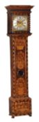 A William III walnut and floral marquetry eight-day longcase clock Christopher Gould, London, circa