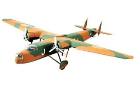 A flying scale model of Handley-Page H.P. 42 Harrow, K6988, of wood and fine fabric construction,