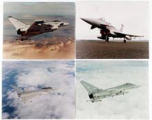 [Photographs]. AVIATION. Eurofighter. A collection of photographs, mostly in colour, some from the