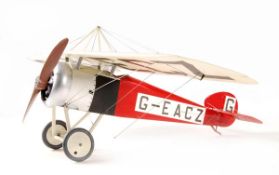 A scratch-built exhibition standard static display model of a Sopwith Scooter, G-EACZ, by Tony