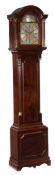 A mahogany eight-day longcase clock, George Yeats, Maldon, 18th century, the five pillar bell