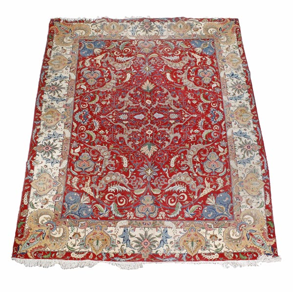 A Tabriz carpet, approximately 371 x 286cm