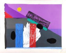 DDS. Bruce McLean (b.1944), Hot slick, Colour screenprint Signed and dated 1989 lower right,