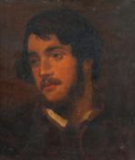 Attributed to George Frederic Watts O.M., R.A. (1817-1904) Portrait of a bearded man, traditionally