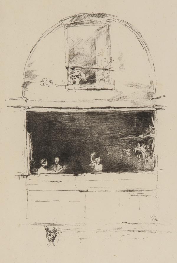 James Abbott McNeill Whistler (1834-1903), The Forge: Passage du Dragon, lithograph, [c.1894]