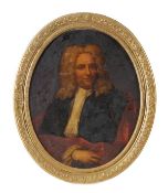 Continental School, Portrait of a gentleman, Oil on canvas, Oval, 79 x 65 cm (31 x 25 1/2 in)