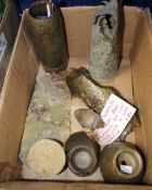 A Collection of Great War Battlefield Finds, excavated from the Mametz Wood area, together with an