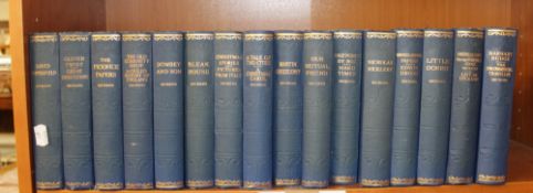 Charles Dickens, sixteen vols. held on one shelf