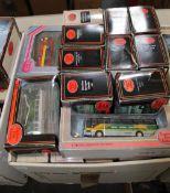 Twenty-nine assorted 1/76 scale Exclusive First Editions model buses, each boxed (some boxes worn).