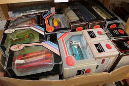 Thirty-four assorted 1/76 scale Exclusive First Editions model buses, each boxed (some boxes worn).