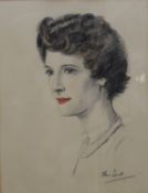 Olive Snell (fl. 1910-1940) Portrait attributed to Katherine Beard Oil on canvas Signed lower