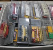 Thirty-two assorted 1/76 scale Corgi `Original Omnibus Company` model buses, each boxed (models