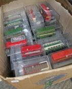 Thirty-five assorted 1/76 scale Corgi `Original Omnibus Company` model buses, each boxed (models