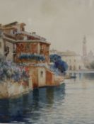 Lemmo Rossi Scotti (1848-1926) Venice Watercolour Signed lower left 24cm x 19cm Together with a