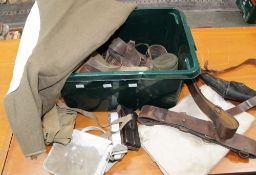 A Pair of Great War British Cavalry Breeches, together with puttee`s, Sam Browne, etc, (lot).