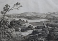 Dubourg (Matthew) Lake of Giuliano, engraving after J. Middleton, 280 x 350mm., in good condition,