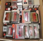 Forty-three 1/76 scale Exclusive First Editions model buses of `London Transport` interest,