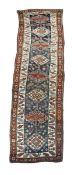 A Kazak runner, approximately 467 x 103cm