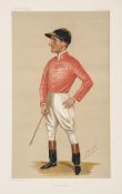 Sir Leslie Matthew Ward "Spy" (1851-1922) James Woodburn Racing caricature for Vanity Fair