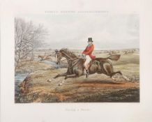 After Henry Alken Fores`s Hunting Accomplishments The set of six, hand-coloured aquatints by J.