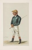 Sir Leslie Matthew Ward "Spy" (1851-1922) The Demon Racing caricature of the jockey George Fordham