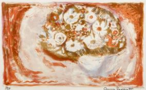 DDS Anne Redpath (1895-1965), Little Posy, lithograph printed in colours, 1957/58, Signed in