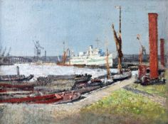 DDS Paul Ayshford, Lord Methuen (1886-1974), Hospital ship refitting in St George’s Dock, August