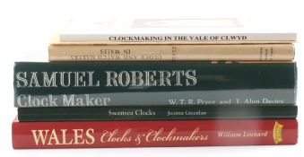 Regional clockmaking- six publications relating to Welsh clocks and clockmakers: Linnard, William