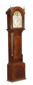 A Regency mahogany precision longcase clock of one month duration with moonphase George Hancock,