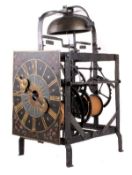 An early forged iron domestic Ôgreat chamber clockÕ Unsigned, German/Swiss, mid 16th century The two