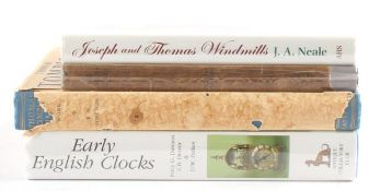 Horological monographs -two volumes: Symonds, R.W. THOMAS TOMPION HIS LIIFE & WORK B.T. Batsford